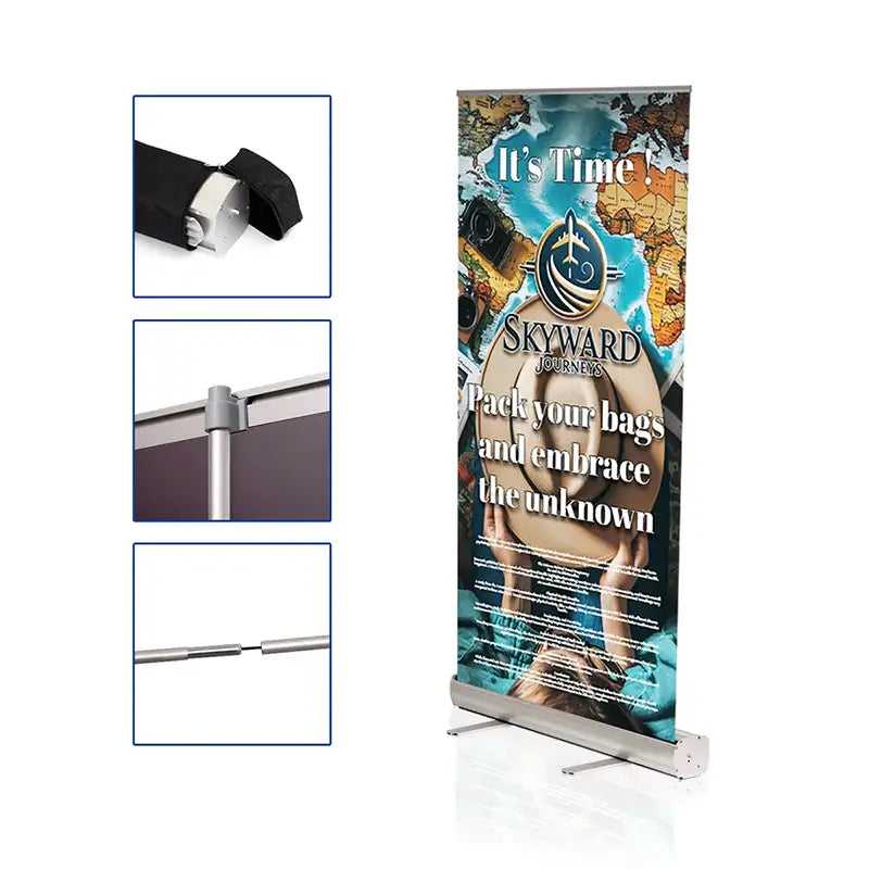 Roll-Up Stand Standard 33" x 80"